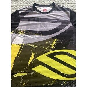 Selkirk Active Tee Men XL Sport Performance Pickleball Yellow /gray/black S/S